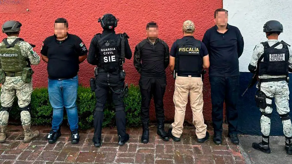 Detienen al secretario del Ayuntamiento de Jiquilpan por presunta difusión de videos del Ejército Purépe cha