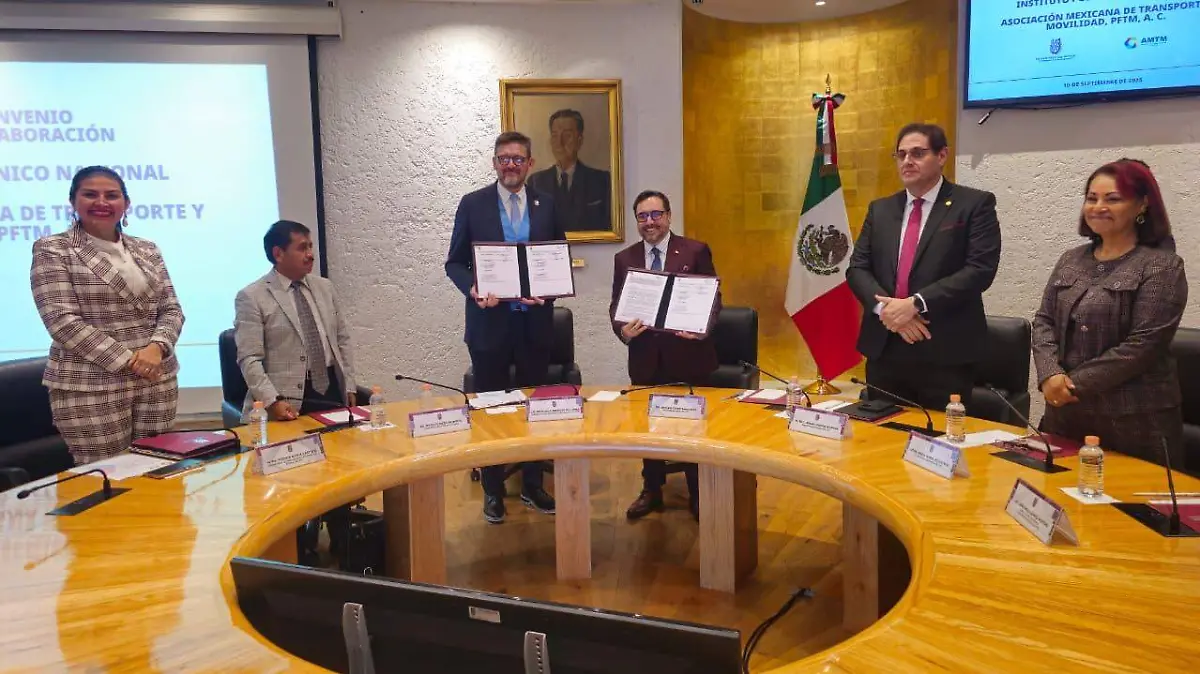 Convenio entre IPN y AMTM busca ciudades más inteligentes y sostenibles