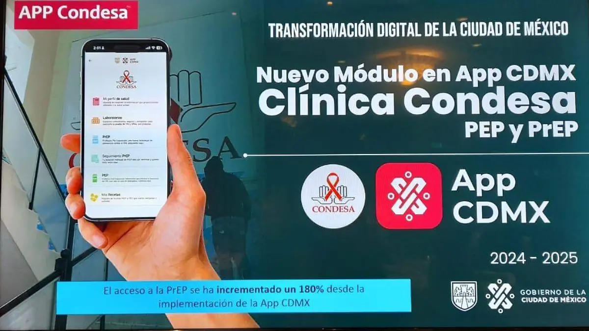 CDMX lanza “PrEP a un Clic” para acceso gratuito y rápido a prevención del VIH