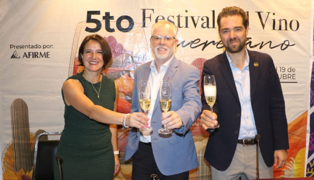 Anuncian el Quinto Festival del Vino Queretano