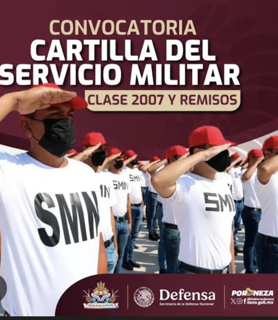 La Secretaría de la Defensa Nacional invita a las y los jóvenes a cumplir con su deber ciudadano