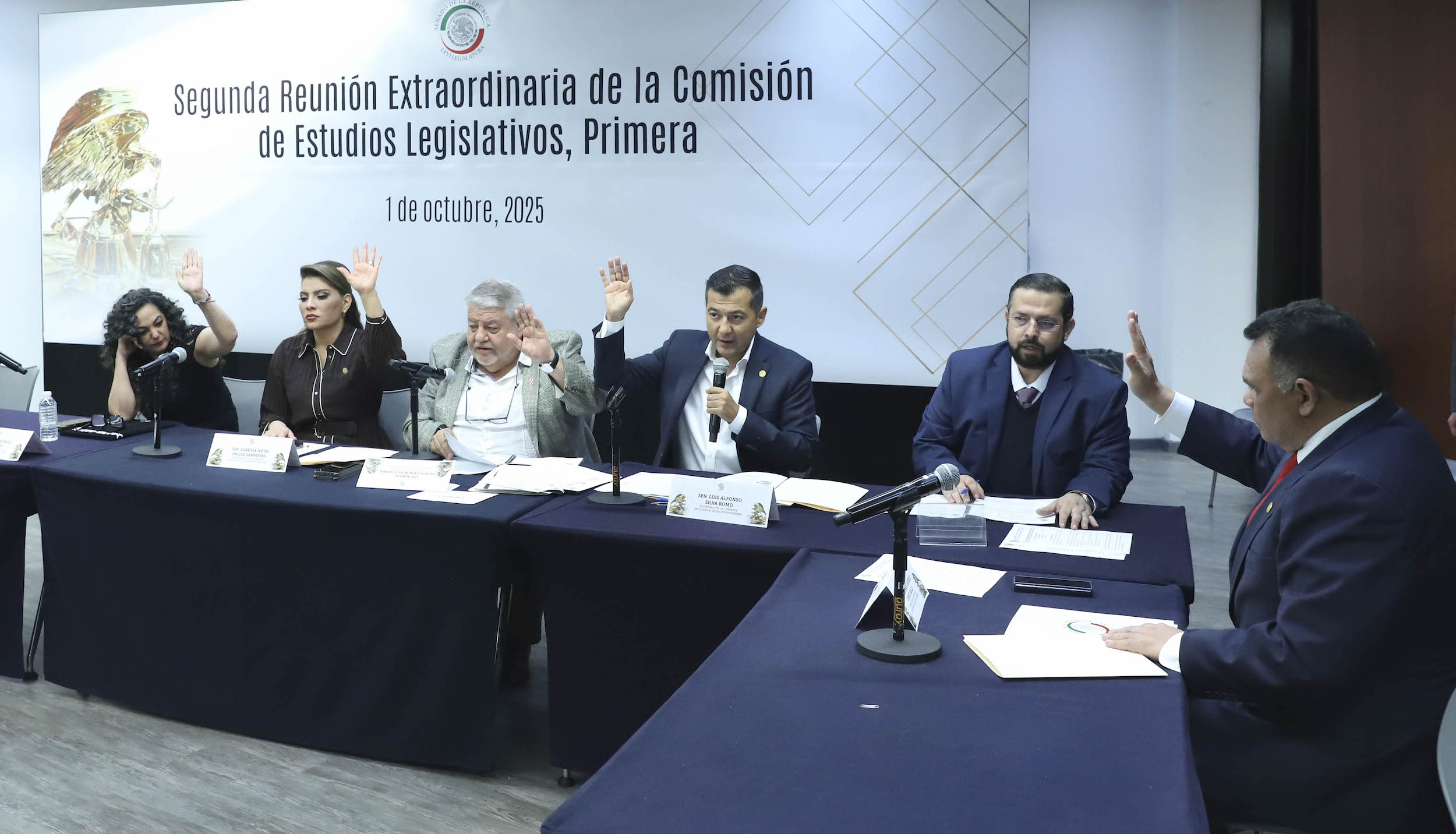 Asume Manuel Huerta Ladrón de Guevara presidencia de la Comisión de Estudios Legislativos Primera
