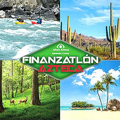 Locutores/ Rosalía Buaún/ «Finanzatlón Azteca»