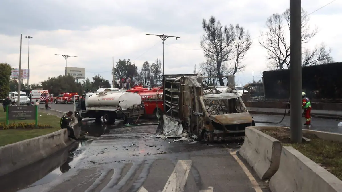 Fiscalía determina que explosión de pipa en Iztapalapa se debió a la falta de pericia del conductor