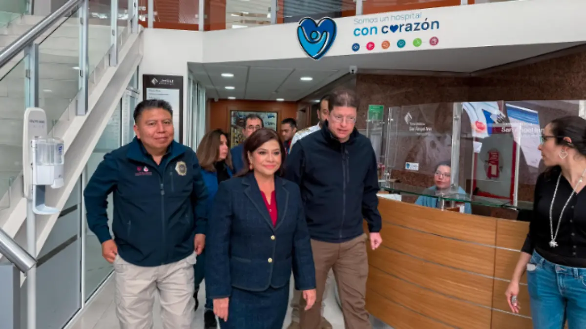 Clara Brugada respalda a policías agredidos durante la marcha del 2 de octubre