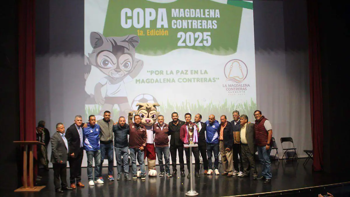 Lanzan la Primera Copa Magdalena Contreras “Por La Paz” de futbol juvenil