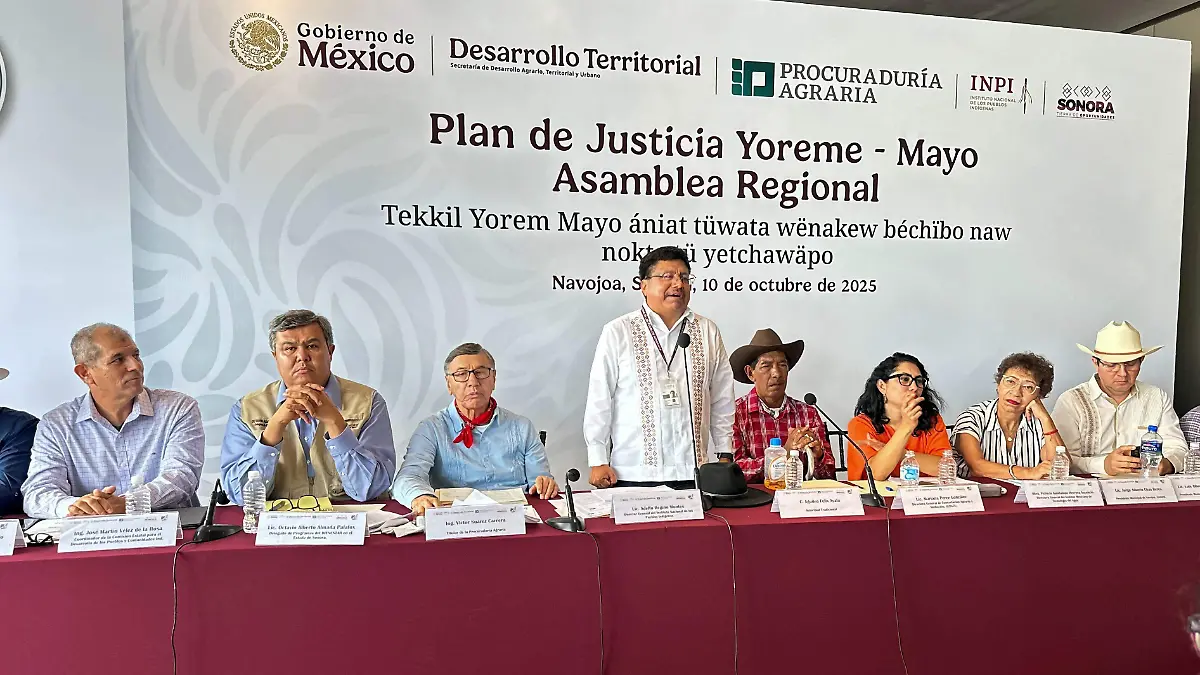Gobierno federal ha invertido mil 364 mdp para implementar el Plan de Justicia del Pueblo Yoreme-Mayo