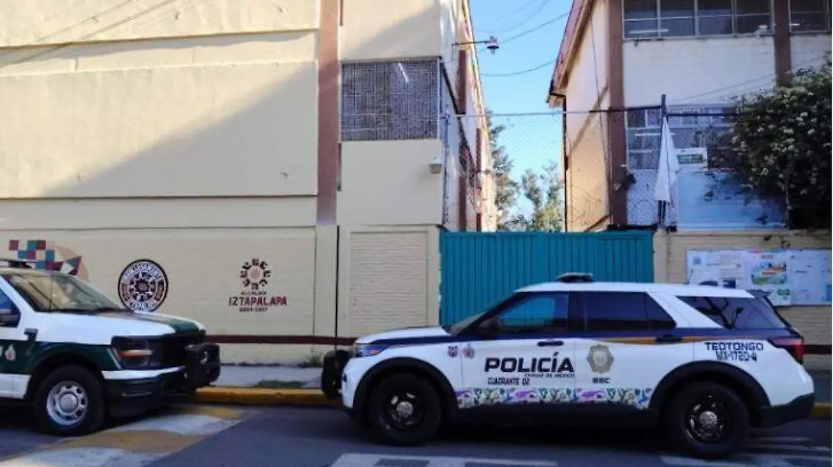 Muere estudiante dentro de secundaria técnica en Iztapalapa