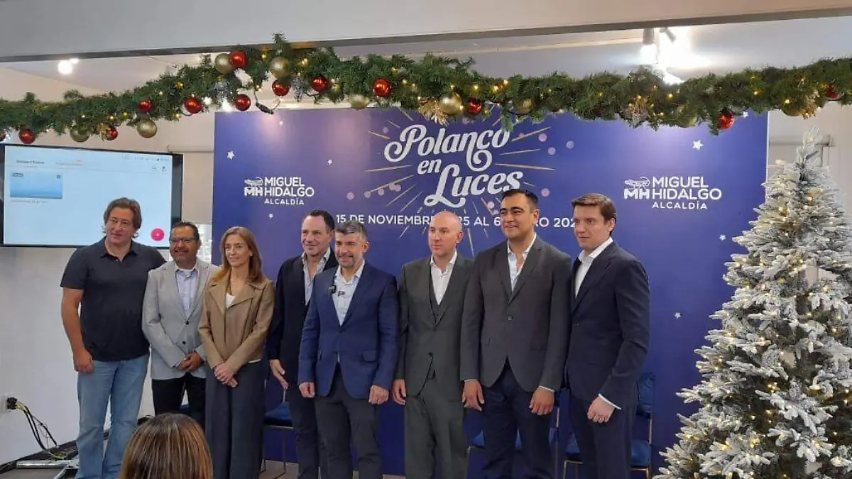 Polanco brillará con la magia de la Navidad del 15 de noviembre al 6 de enero