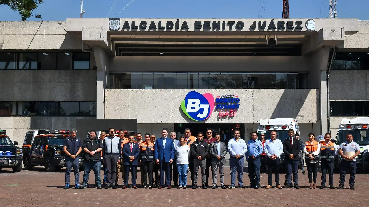 Invierte alcaldía Benito Juárez 33 millones de pesos en materia de protección civil