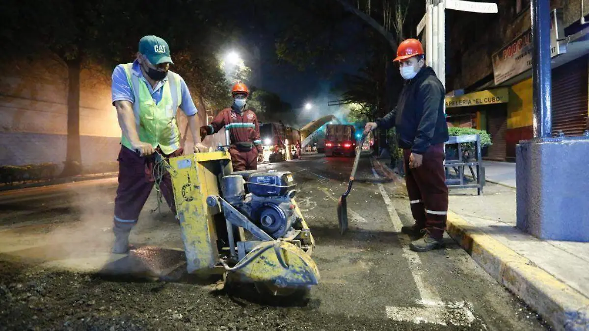 Repavimentarán 69 avenidas prioritarias en la CDMX