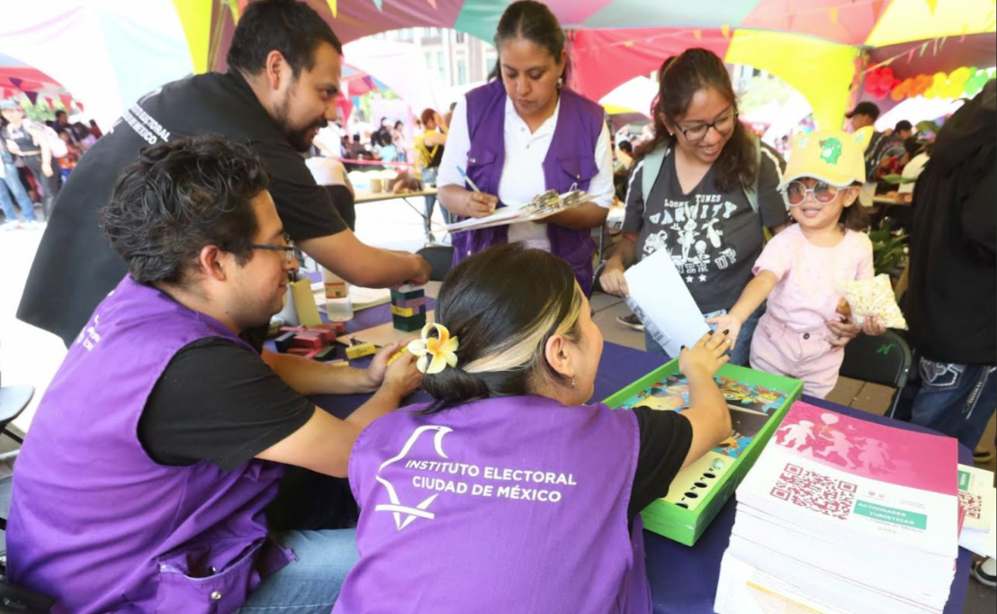 Fortalecerá IECM cultura cívica en la capital del país