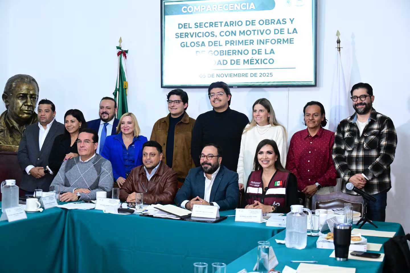 El titular de Sobse, Raúl Basulto, compareció ante las Comisiones Unidas de Desarrollo e Infraestructura Urban a