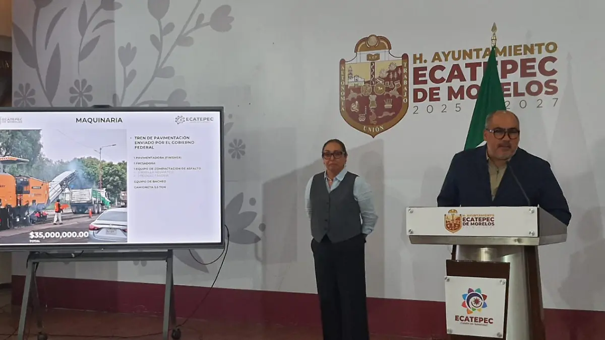 Invierten en Ecatepec más de mil 200 mdp en mejora de vialidades