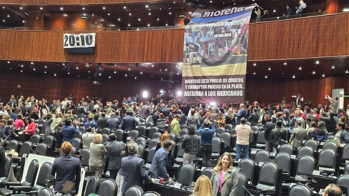 Se calientan los ánimos en San Lázaro: Morena y PRI chocan en discusión del Presupuesto 2026 y declaran reces o