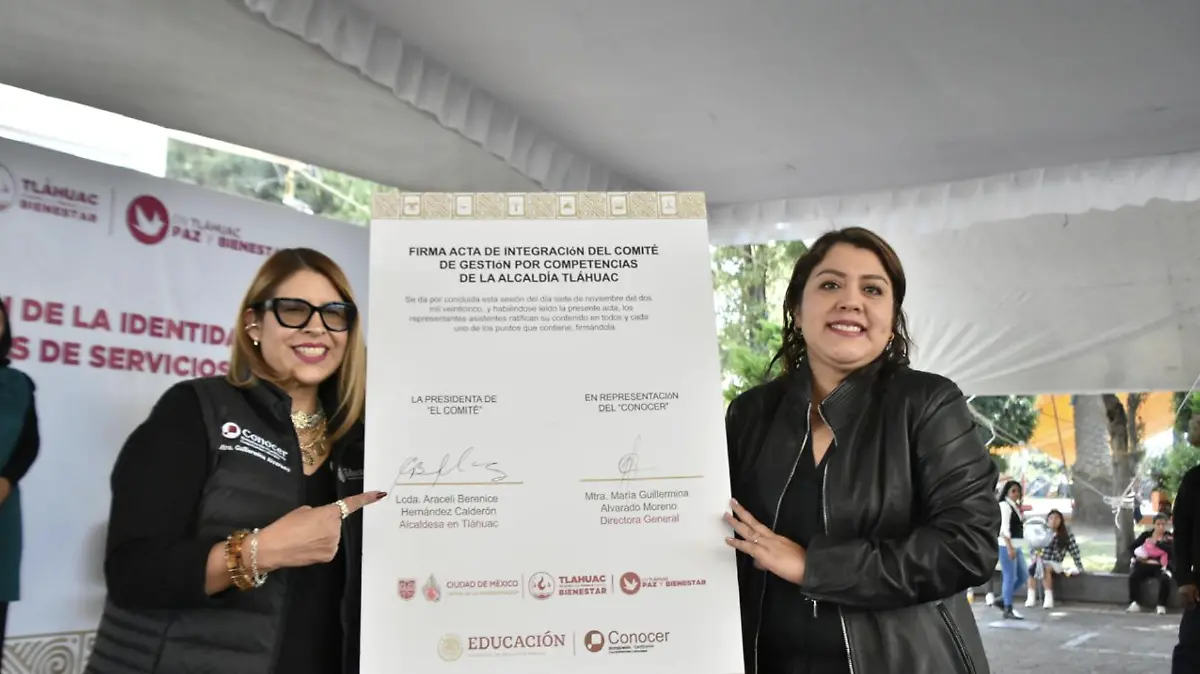 Tláhuac recibe acreditación de CONOCER para certificar oficios y profesiones