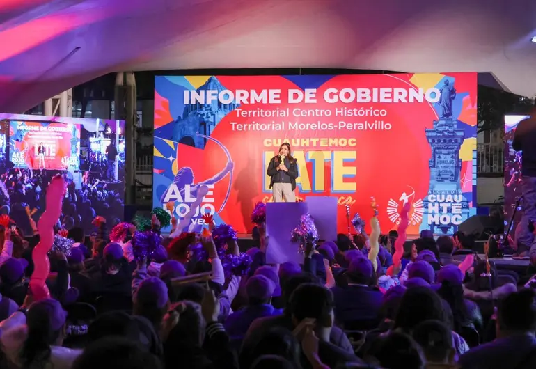 Rojo de la Vega hace un balance en su primer año de administración en la Cuauhtémoc