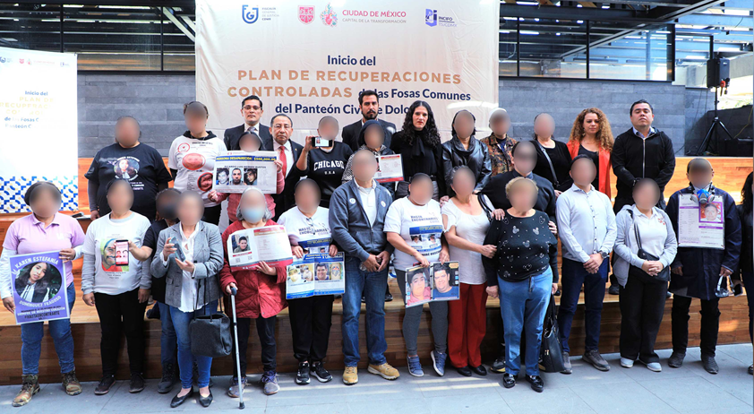 Concluye primera jornada del Plan de Recuperaciones Controladas en Fosas Comunes del Panteón Civil de Dolores