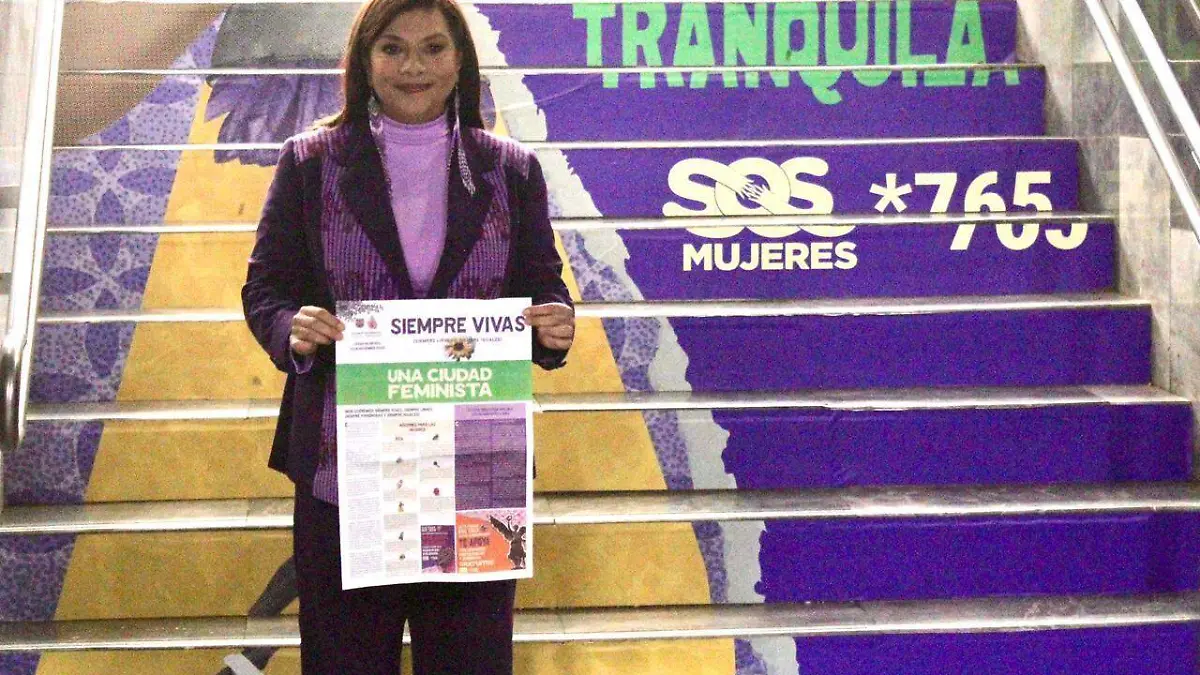 Clara Brugada lanza ‘Si te tocan, nos toca’ para convertir a la CDMX en un territorio libre de violencia con tra las mujeres