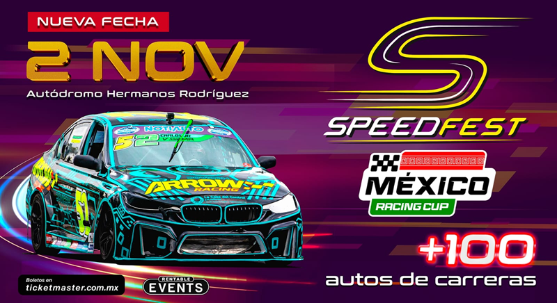 ¡Velocidad, música y tradición! así se vivió el Speed Fest 3.0 este dos noviembre
