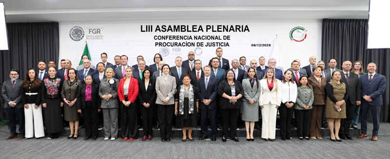 FGR realiza Conferencia Nacional de Procuración de Justicia en la Ciudad de México