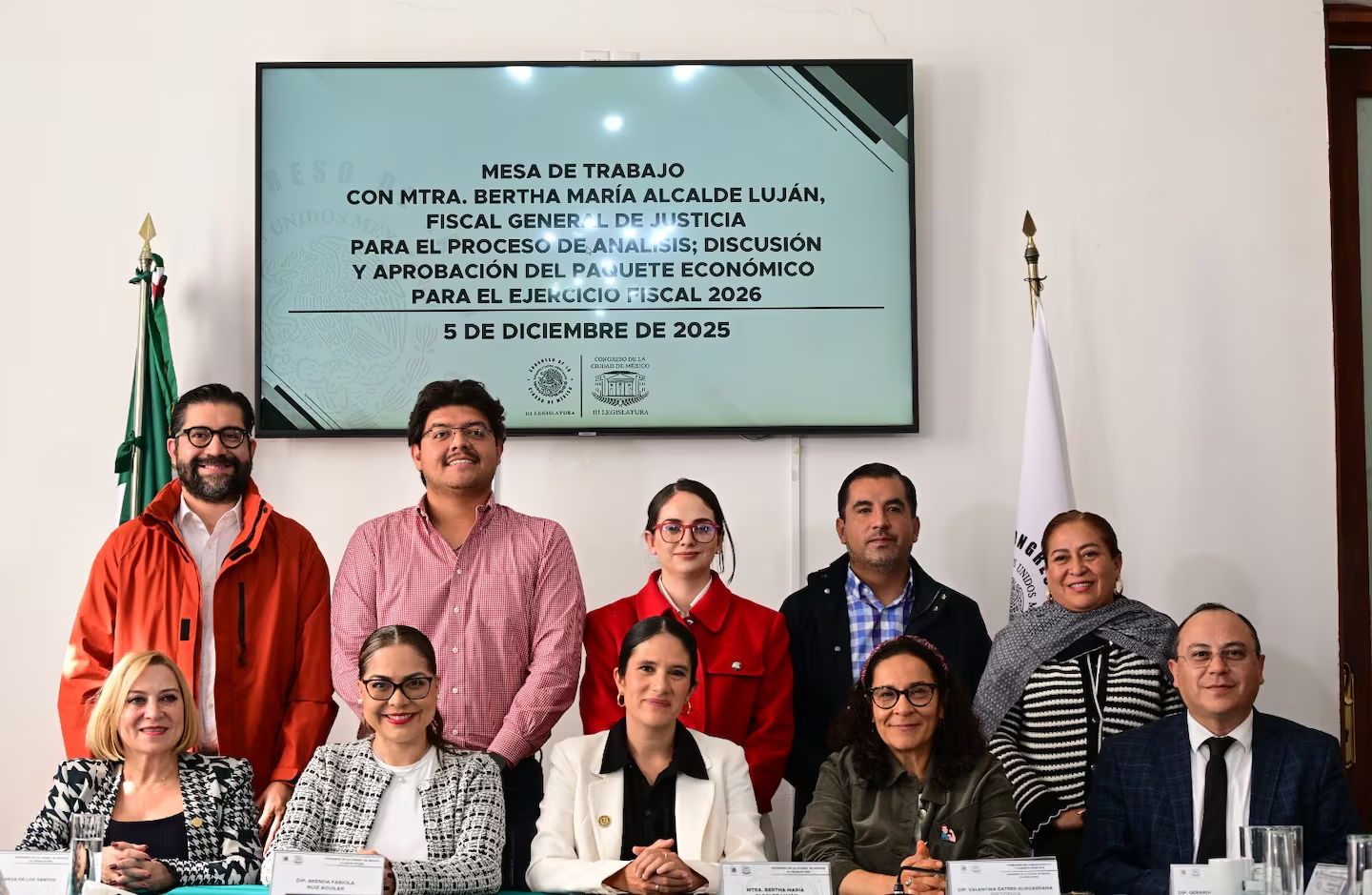 FGJCDMX pide aumento del 7% para 2026