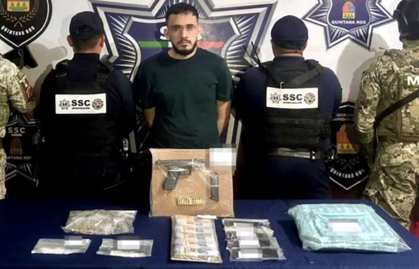 Detienen en Quintana Roo al líder regional del CJNG Emilio Alejandro «N»
