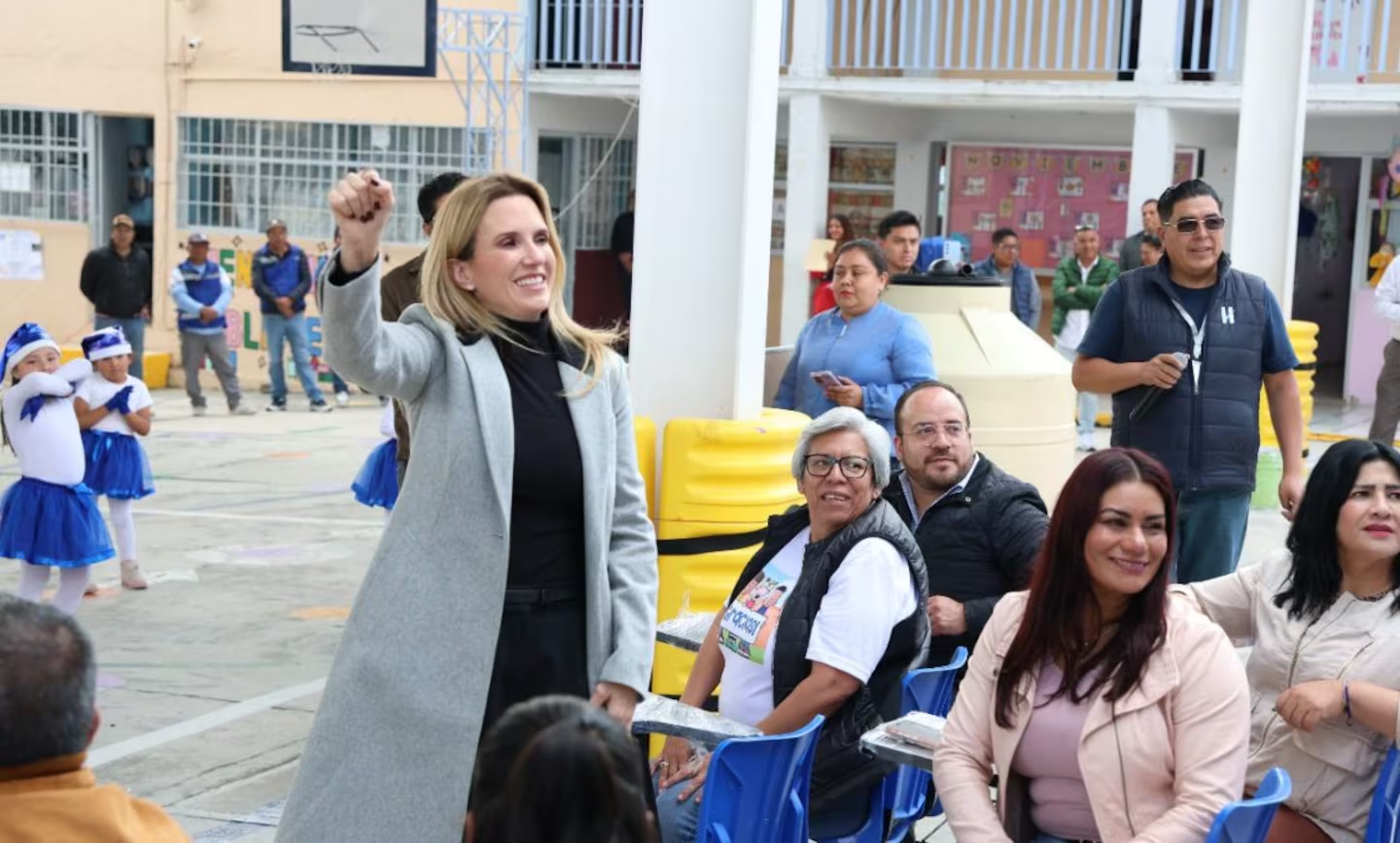 Huixquilucan sigue mejorando sus escuelas con “Acción por la Educación”