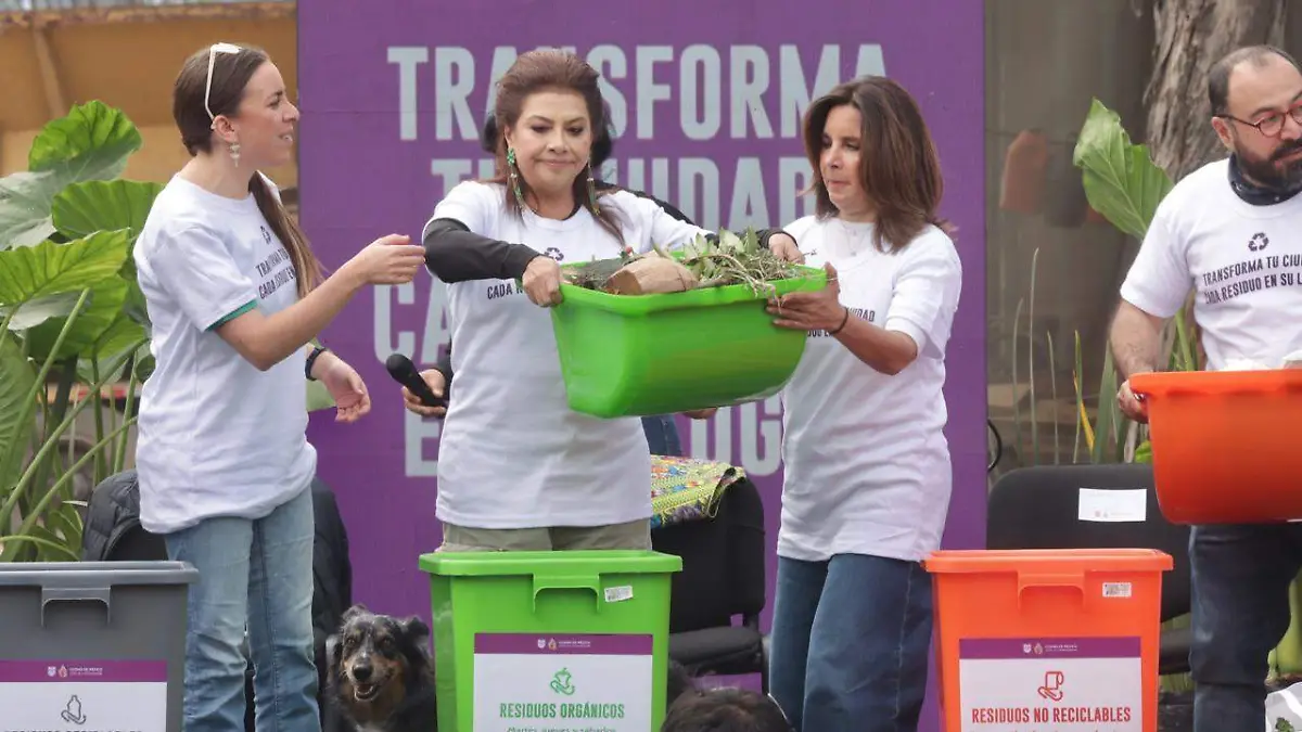 CDMX lanza campaña para retomar la separación de residuos en 2026
