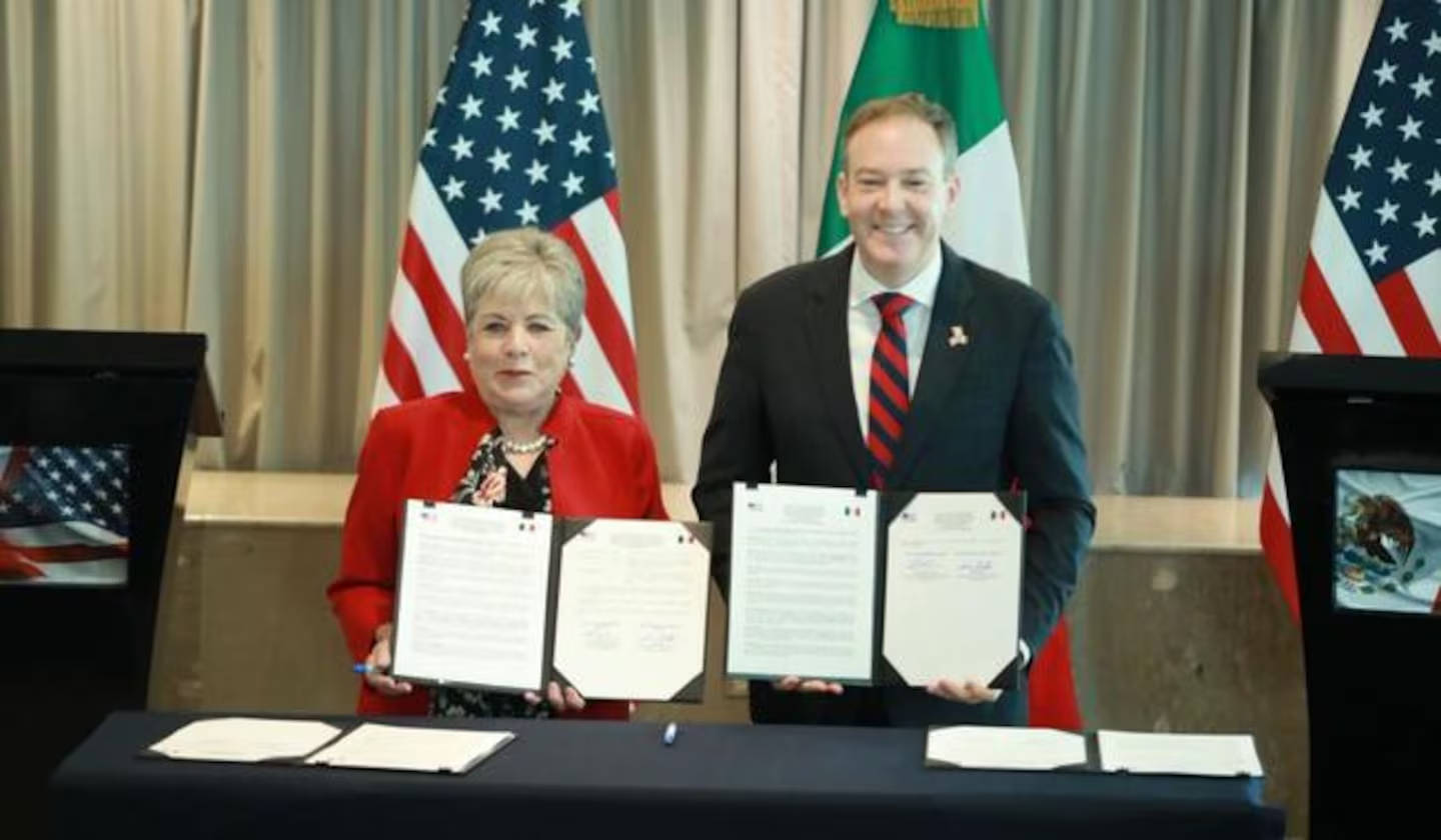 Firman Memorando México y Estados Unidos sobre saneamiento fronterizo