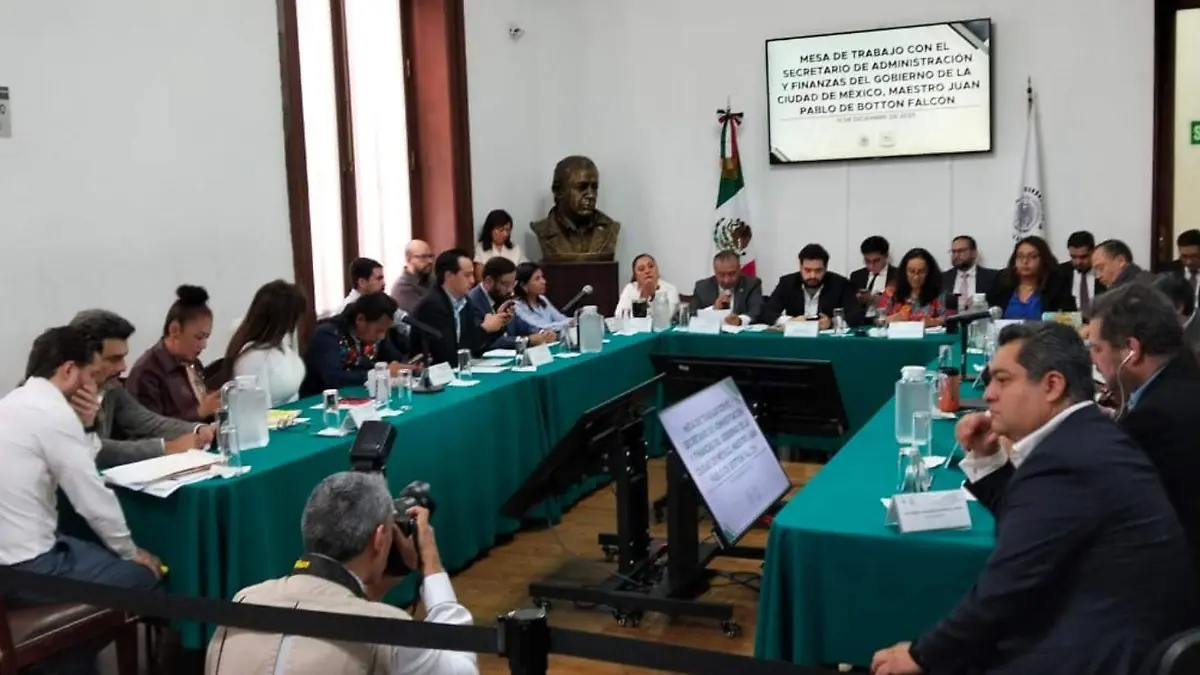 Diputados locales aprueban Paquete Económico de CDMX para 2026, sin nuevos impuestos y con deuda a la baja