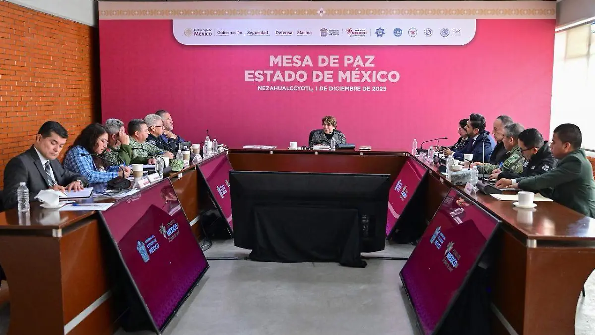 Edomex registra el menor número de homicidios dolosos en 2025 desde 2017