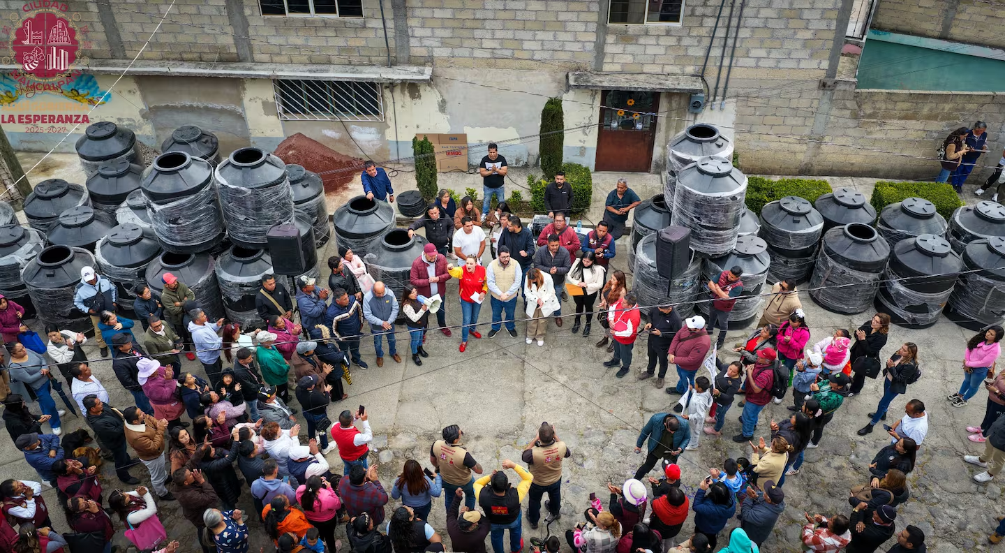 Gobierno de Ciudad Naucalpan impulsa mejoras comunitarias en San Francisco Chimalpa