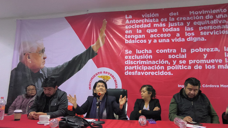 Gloria Brito llama a la conciencia de clase y a la organización popular