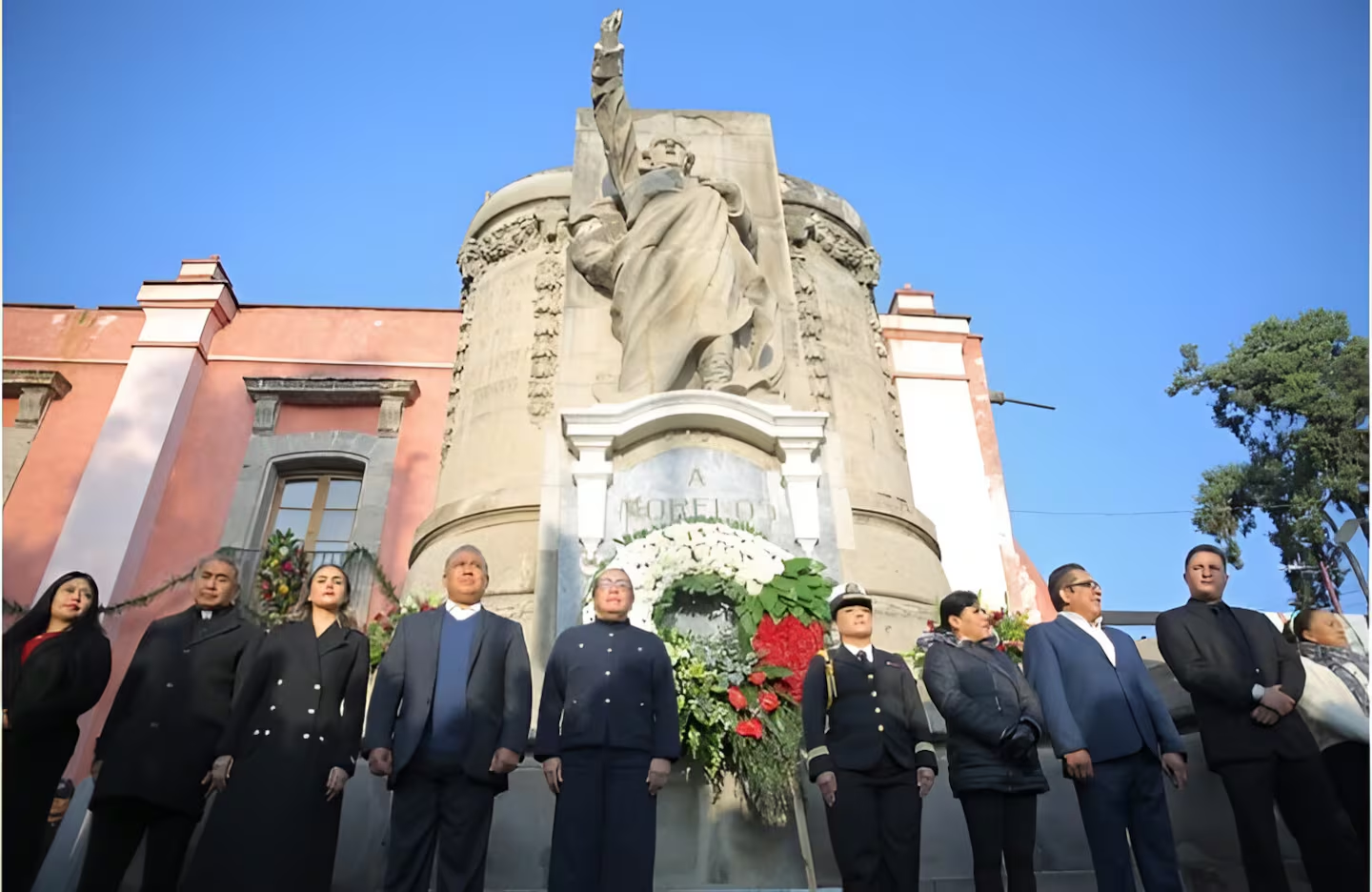 Ecatepec honra a José María Morelos y Pavón con desfile cívico-militar a 210 años de su aniversario luctuos o