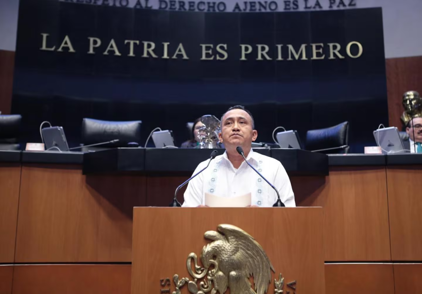 Respaldan senadores de Morena investigación de la FGR sobre descarrilamiento del Tren Interoceánico