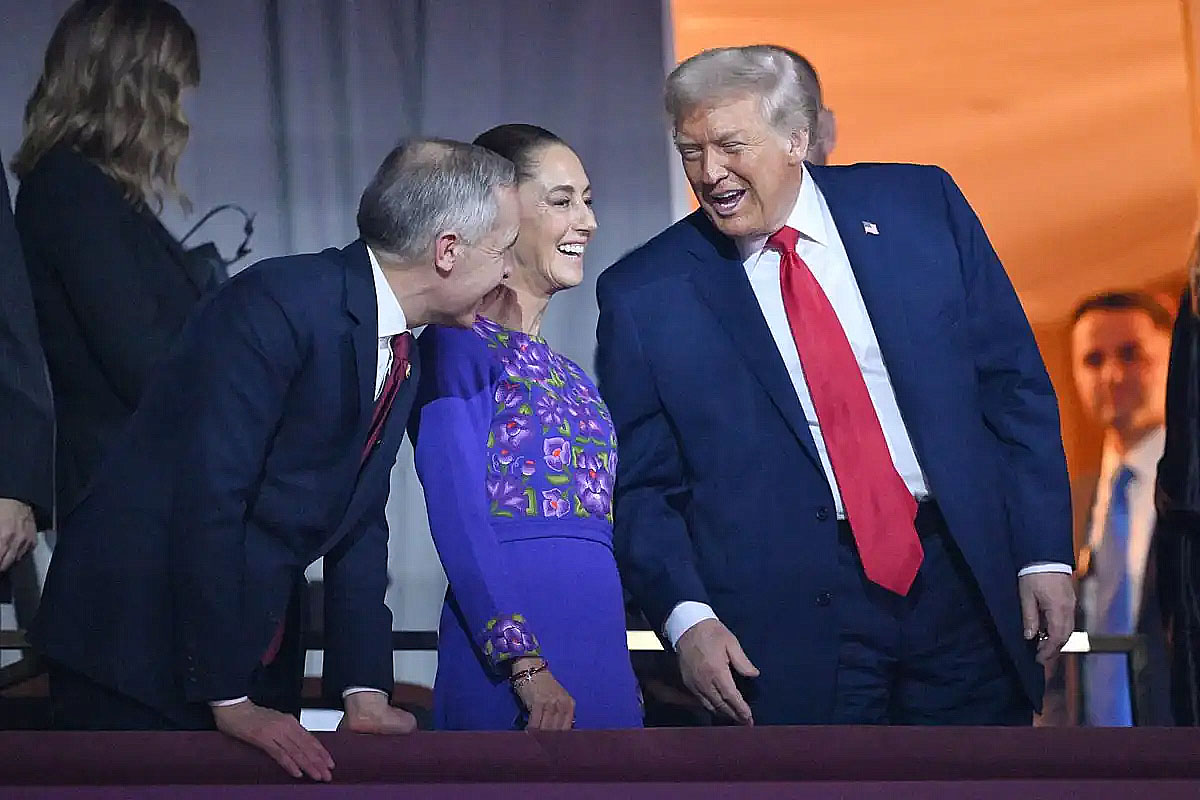 Inicia reunión de Sheinbaum con Trump y Carney tras sorteo del Mundial