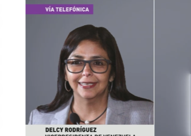 «Exigimos prueba de vida del presidente Maduro y de la primera dama»: Delcy Rodríguez tras agresión a Venezuel a