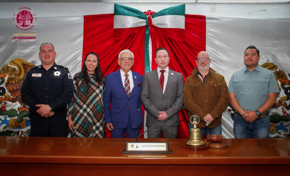Aprueban en cabildo por unanimidad a titular de la Guardia Municipal de Naucalpan
