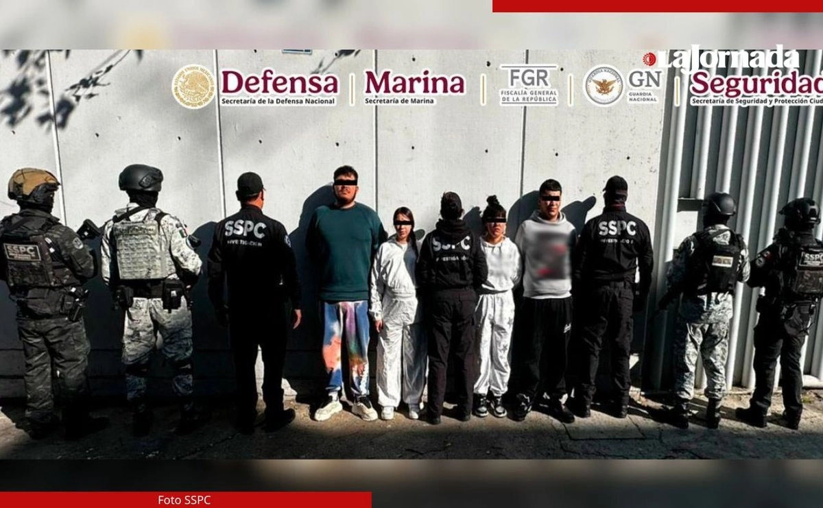 Detienen en CDMX a seis integrantes del ‘Tren de Aragua’