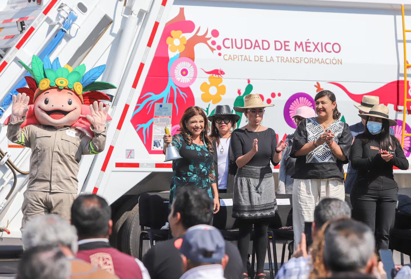 CDMX renueva flota de limpia con 50 camiones y acelera la transición hacia la economía circular