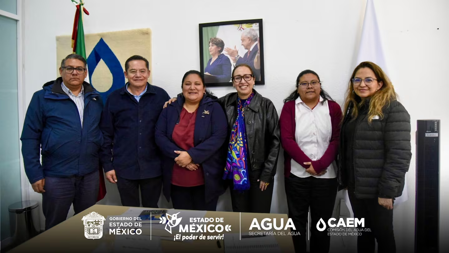 CAEM fortalece diálogo con municipios, incluido Ecatepec, para garantizar el derecho humano al agua