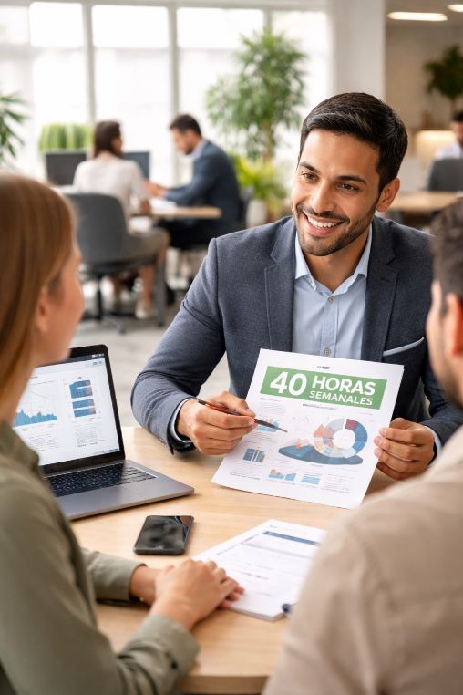 Hacia una jornada laboral de 40 horas: productividad empresarial y bienestar integral