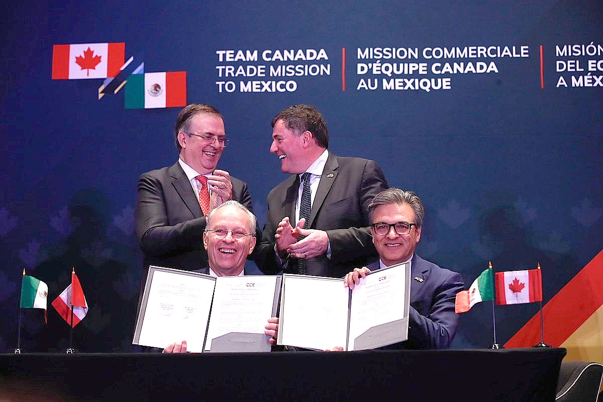 Ebrard: Se ampliará la integración entre México y Canadá