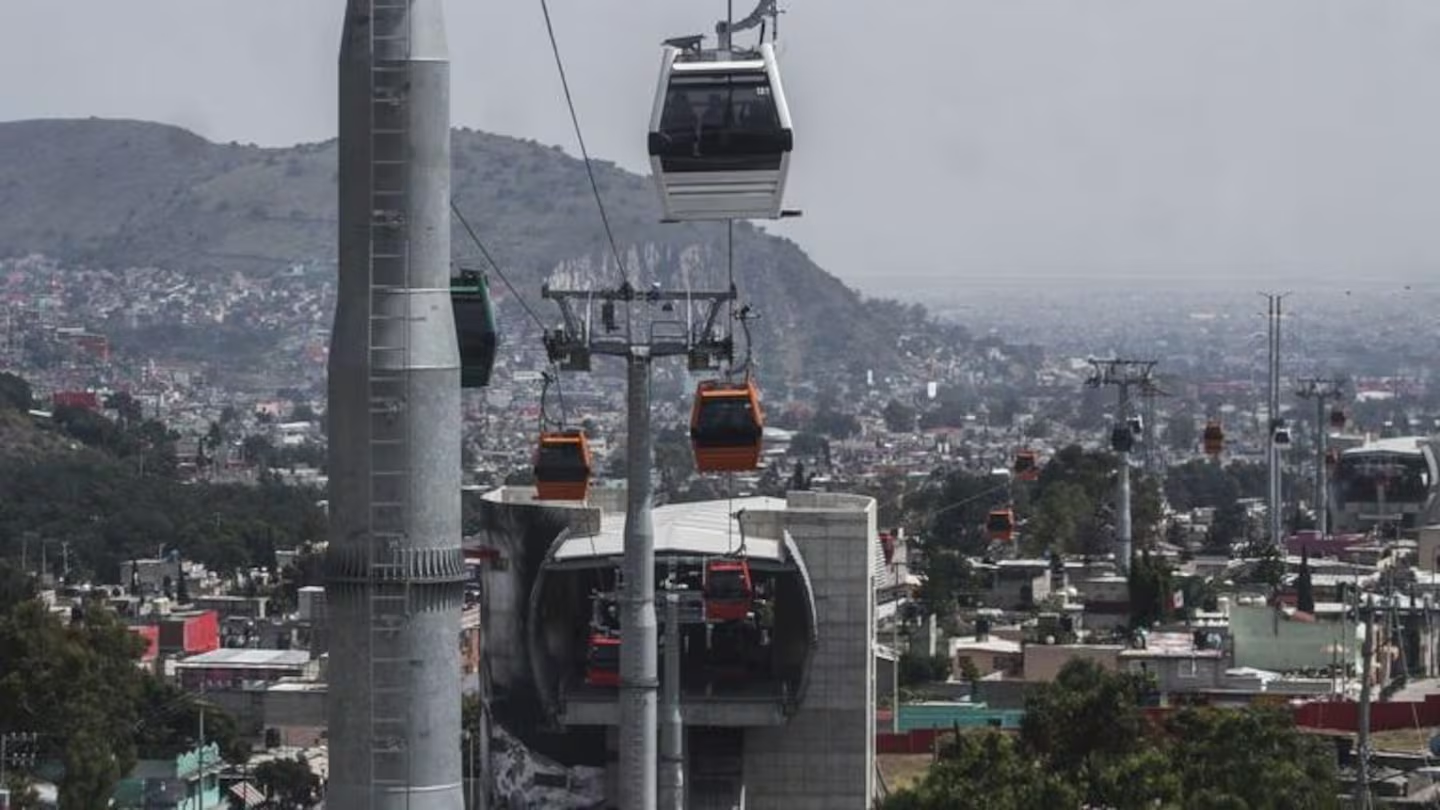 Avanza 70% la construcción del Mexicable Línea 3 en Ciudad Naucalpan