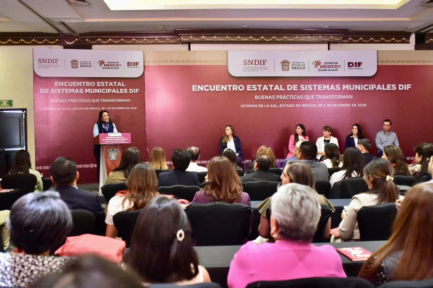 Inauguran el Encuentro Estatal de Sistemas Municipales DIF del Estado de México 2026