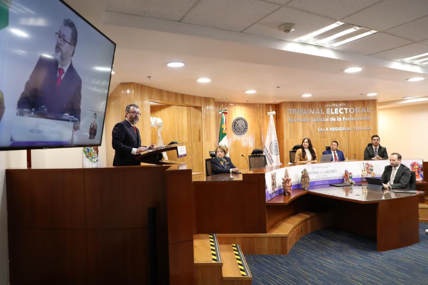 Sala Regional Toluca del TEPJF, con 99 por ciento de efectividad en sus sentencias, arroja informe R