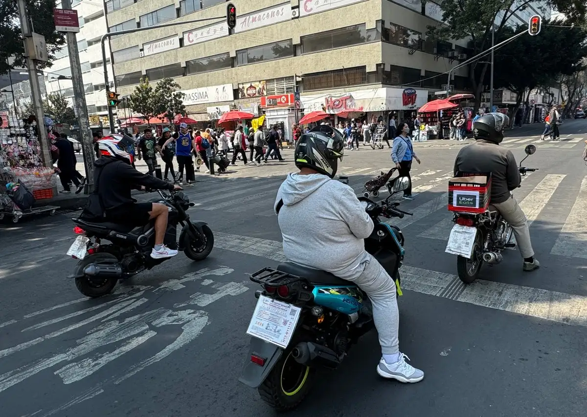 CDMX, paraíso para motocicletas con permisos de otras entidades