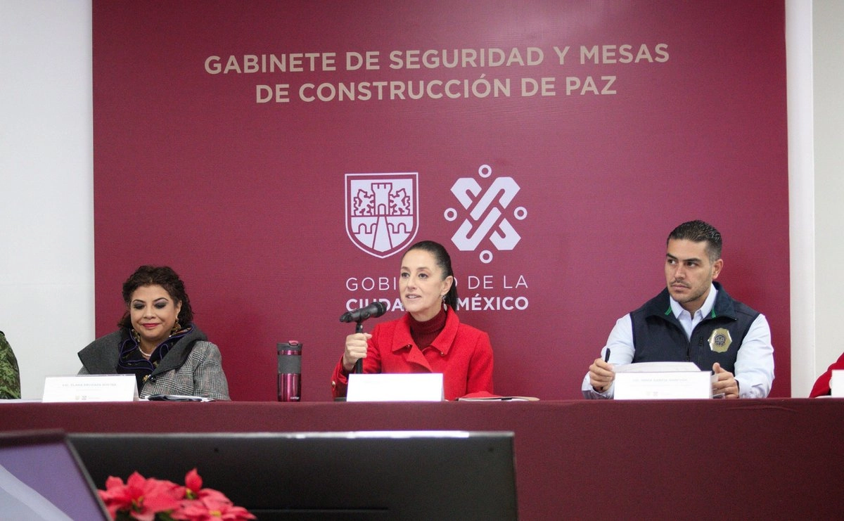 Clara Brugada llama a la calma y activa sesión permanente de seguridad en la CDMX