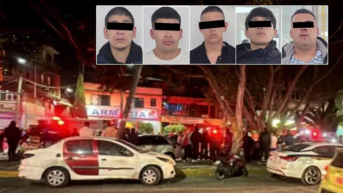 Cinco heridos dejan irrupción de sujetos armados en consultorio de Iztacalco; detienen a seis
